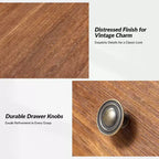 Table d'appoint haute Esther de 26 po avec prises de chargement intégrées|ARTFUL LIVING DESIGNS