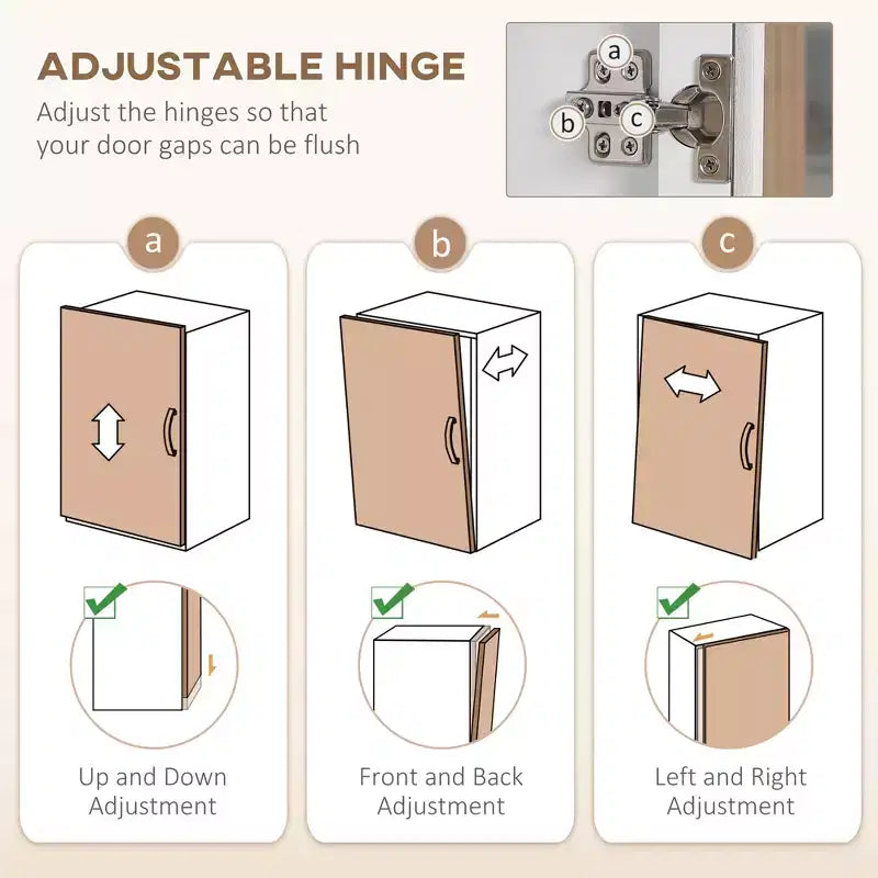 Armoire de cuisine garde-manger de 63 po, Armoire de rangement autonome, Vitrine avec 2 portes vitrées et 2 étagères réglables pour salle à manger