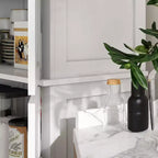 Armoire de cuisine 72, armoire de rangement de garde-manger avec portes et étagères, armoire de garde-manger autoportante à grain de bois