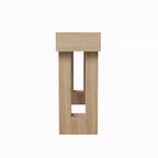 Console rectangulaire étroite de 160 cm, Table d'entrée en bois de style ferme pour couloir, hall d'entrée et salon, Table basse derrière le canapé