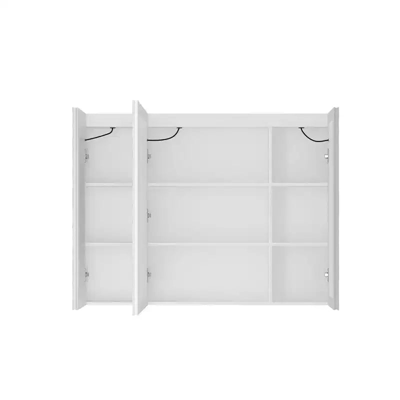 Armoire de toilette à LED Famapy : Fonction anti-buée, grand espace de rangement, éclairage réglable – Sublimez le style de votre salle de bain