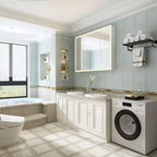 Armoire de toilette à LED Famapy : Fonction anti-buée, grand espace de rangement, éclairage réglable – Sublimez le style de votre salle de bain