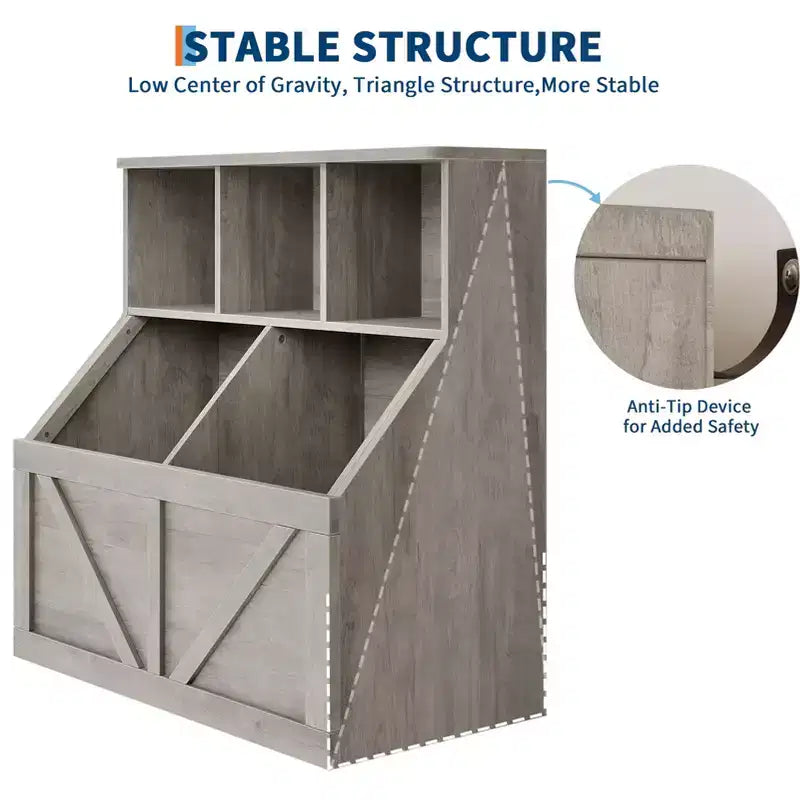 Meuble de rangement pour enfants, étagère à livres pour tout-petits, bibliothèque pour chambre d'enfant, salle de jeux, chambre à coucher ou crèche