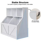 Meuble de rangement pour enfants, étagère à livres pour tout-petits, bibliothèque pour chambre d'enfant, salle de jeux, chambre à coucher ou crèche
