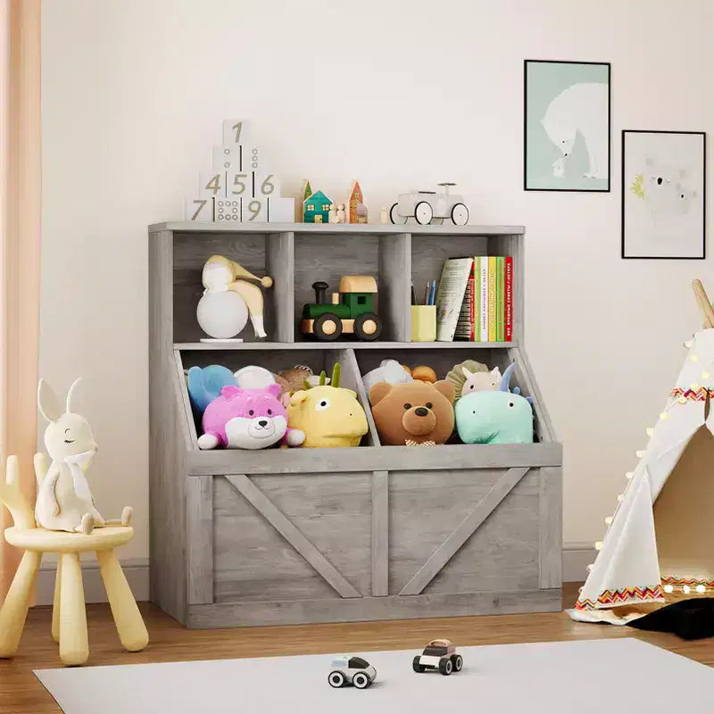 Meuble de rangement pour enfants, étagère à livres pour tout-petits, bibliothèque pour chambre d'enfant, salle de jeux, chambre à coucher ou crèche