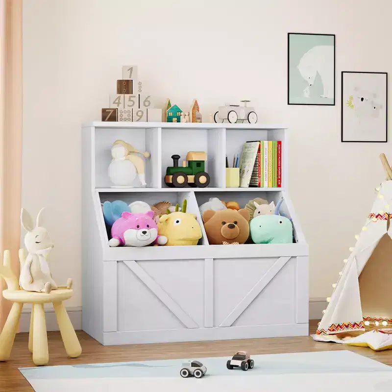 Meuble de rangement pour enfants, étagère à livres pour tout-petits, bibliothèque pour chambre d'enfant, salle de jeux, chambre à coucher ou crèche