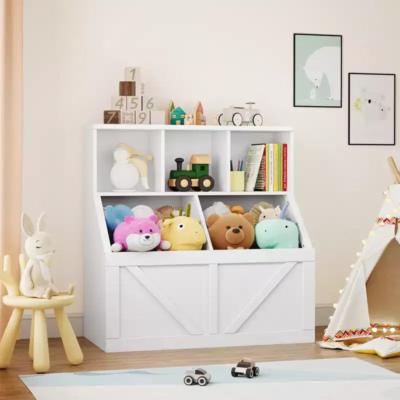 Meuble de rangement pour enfants, étagère à livres pour tout-petits, bibliothèque pour chambre d'enfant, salle de jeux, chambre à coucher ou crèche