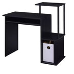 Bureaux d'écriture HomeStock en bois blanc de 12 cm de haut sans rangement