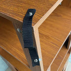 Homy Casa Étagère d'angle 6 niveaux en bois manufacturé, design d'angle peu encombrant pour salon, chambre et bureau