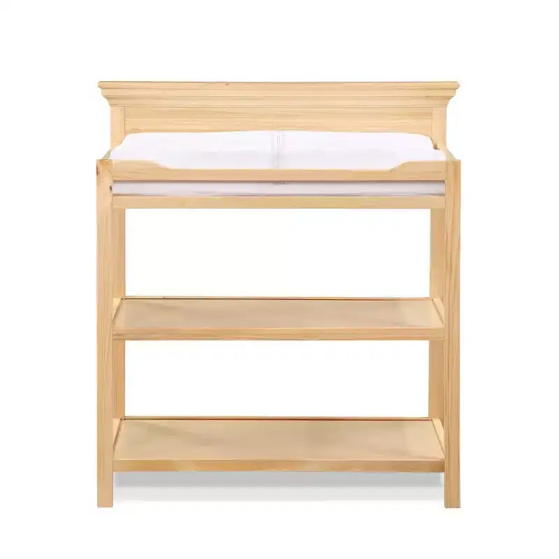 Table à langer universelle Whisen, design de transition avec finition non toxique et étagères ouvertes