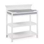 Table à langer universelle Whisen, design de transition avec finition non toxique et étagères ouvertes