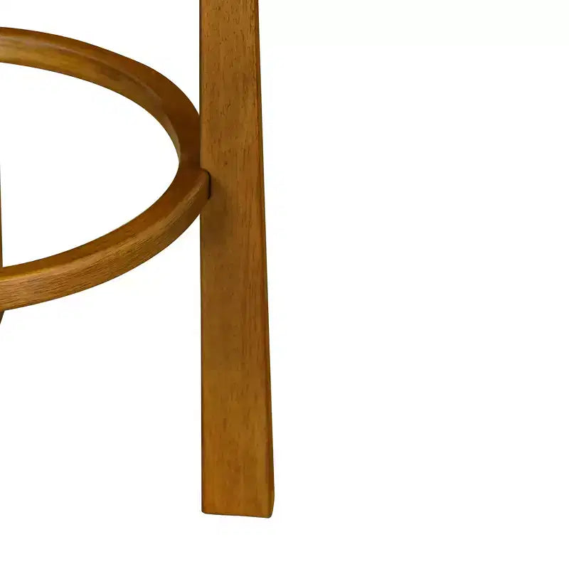 Tabourets de bar rembourrés modernes en bois d'hévéa Buchanan de Christopher Knight Home (Lot de 4)