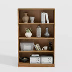 PexFix 49x31x16 Étagère de Rangement sans Porte en Bois Bibliothèque et Meuble de Bureau pour Cuisine Chambre Entrée Salon Salle à Manger Naturel