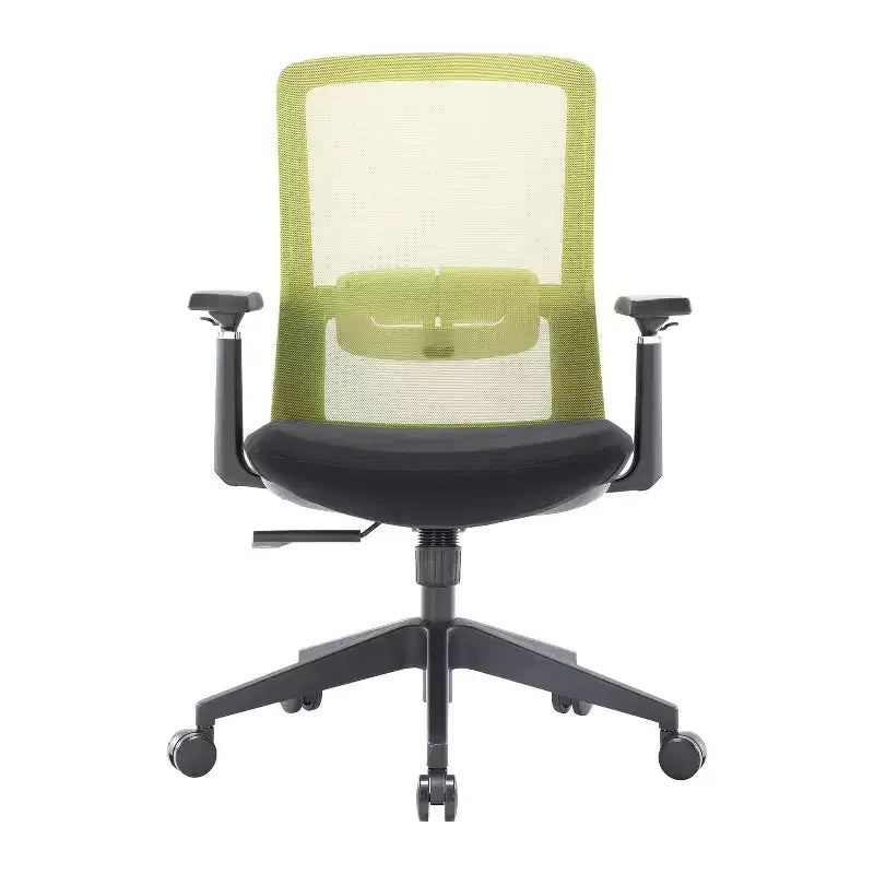 HomeStock Chaise de bureau en similicuir PU noir, réglable en hauteur de 45,28 po, avec roulettes