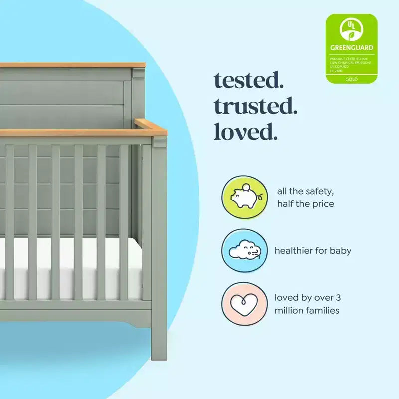 Lit de bébé convertible 4-en-1 Shea de DaVinci