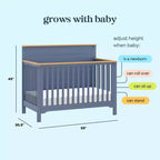 Lit de bébé convertible 4-en-1 Shea de DaVinci