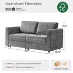 Canapé modulable de rangement Matilde | ARTFUL LIVING DESIGN