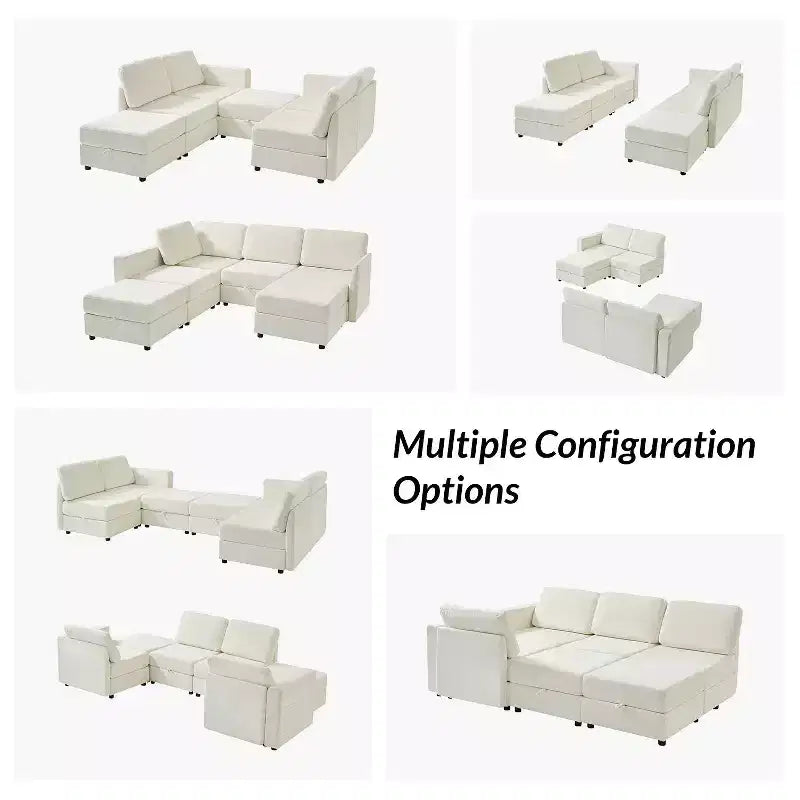 Canapé modulable de rangement Matilde | ARTFUL LIVING DESIGN