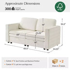 Canapé modulable de rangement Matilde | ARTFUL LIVING DESIGN