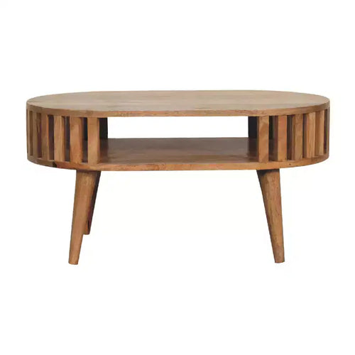Ariella . Table Basse en Bois | Chêne de Qualité Supérieure (Comme Illustré)