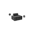 Meridian Furniture, Chaise Melody en velours