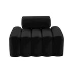 Meridian Furniture, Chaise Melody en velours