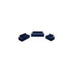 Meridian Furniture, Chaise Melody en velours