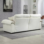 Canapé deux places large EHMKNP de 213 cm avec coussins d'assise profonds pour salon, appartement