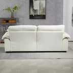 Canapé deux places large EHMKNP de 213 cm avec coussins d'assise profonds pour salon, appartement