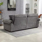 Canapé deux places large EHMKNP de 213 cm avec coussins d'assise profonds pour salon, appartement