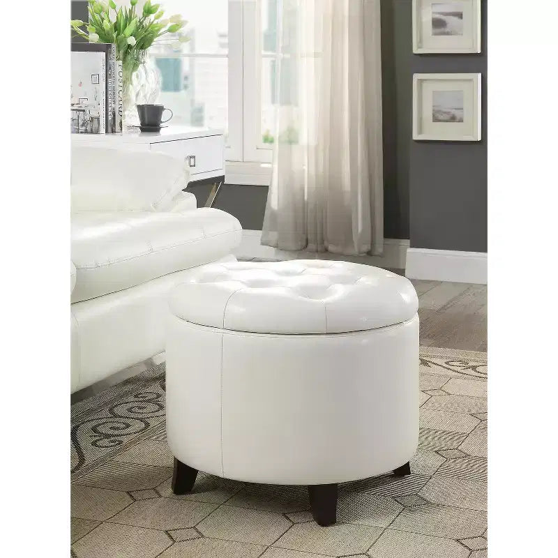 Pouf rond HomeStock Comfort