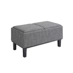 Ottoman de rangement Comfort Brentwood de HomeStock