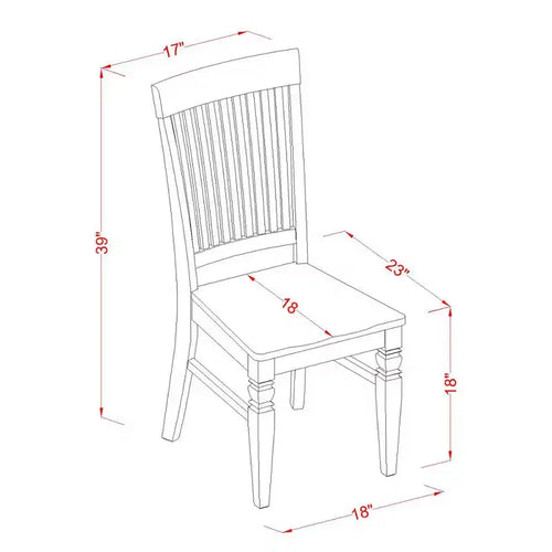 Ensemble de salle à manger 7 pièces - Table ovale avec rallonge et 6 chaises - Ensemble de coin repas pour cuisine