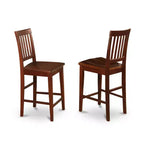Ensemble repas hauteur comptoir - Table et 4 chaises - Mobilier de cuisine moderne