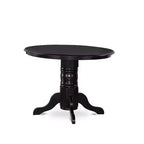 Ensemble table et chaises de cuisine 5 pièces – Table à manger ronde avec chaises – Meubles de style bistrot moderne