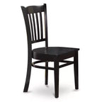 Ensemble table et chaises de cuisine 5 pièces – Table à manger ronde avec chaises – Meubles de style bistrot moderne