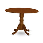 Ensemble de salle à manger - Table ronde avec 2 chaises en bois - Meubles de salle à manger modernes