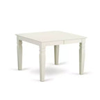 Ensemble de salle à manger rectangulaire 7 pièces – Table de 42x60 pouces avec 6 chaises à dossier double X – Ensemble de cuisine et salle à manger