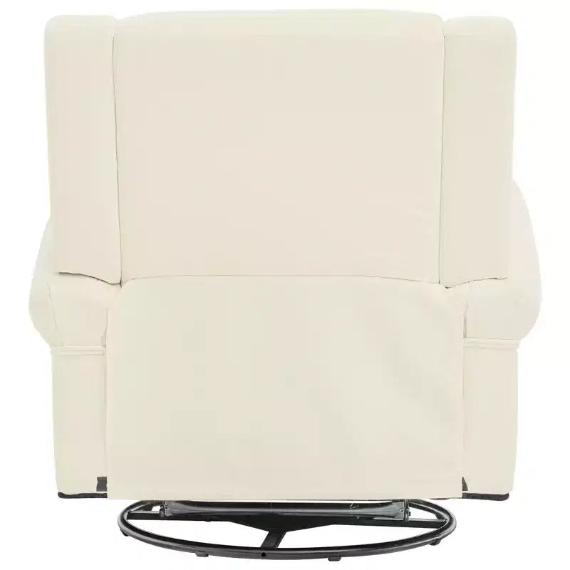 Fauteuil inclinable manuel pivotant à 360° en chenille Christopher Knight Home Ilana