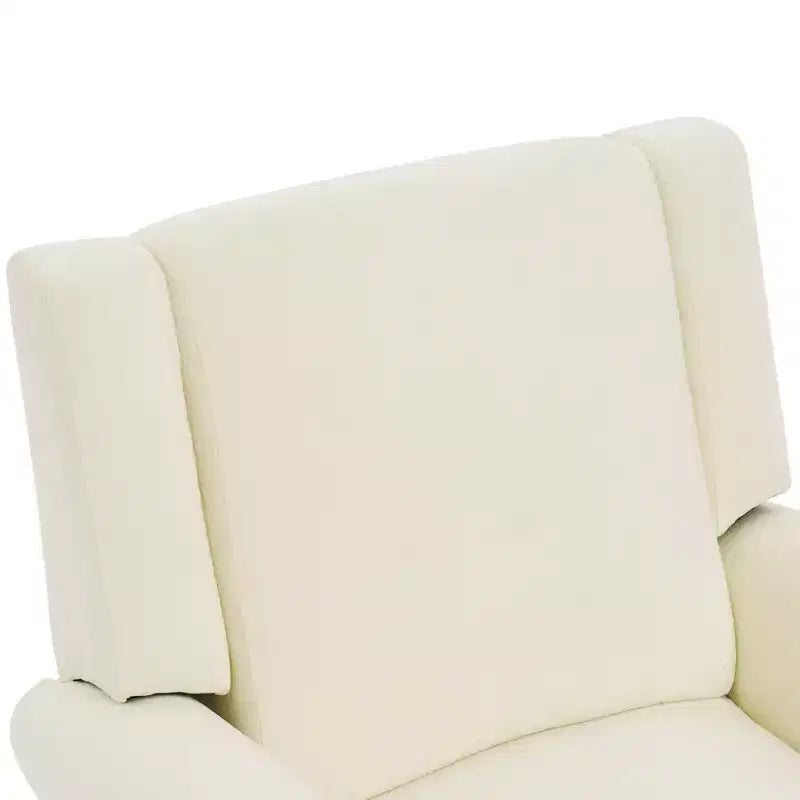 Fauteuil inclinable manuel pivotant à 360° en chenille Christopher Knight Home Ilana