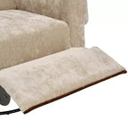 Fauteuil inclinable manuel pivotant à 360° en chenille Christopher Knight Home Ilana