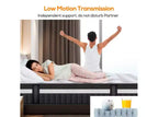 Matelas hybride en boîte King de 14 pouces, mousse à mémoire de forme en gel Soutien moyen, isolation des mouvements, housse rafraîchissante, certifié CertiPUR-US