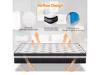 Matelas hybride en boîte King de 14 pouces, mousse à mémoire de forme en gel Soutien moyen, isolation des mouvements, housse rafraîchissante, certifié CertiPUR-US
