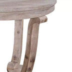 Table d'appoint Greystone Mill de Liberty Furniture, finition blanc délavé vieilli avec effet brossé