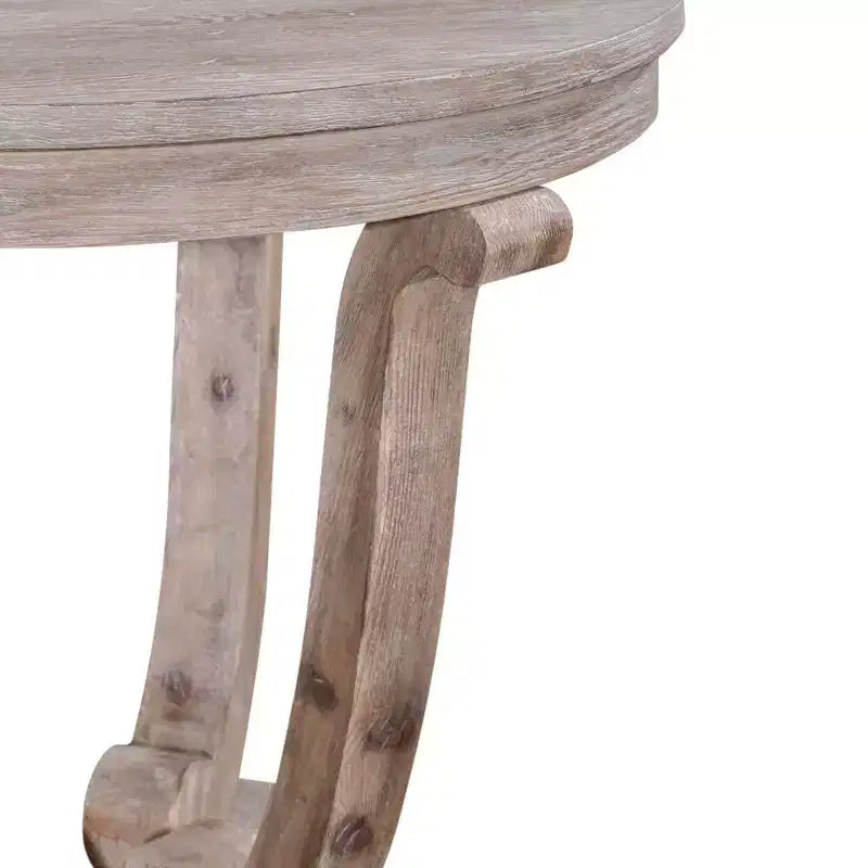 Table d'appoint Greystone Mill de Liberty Furniture, finition blanc délavé vieilli avec effet brossé