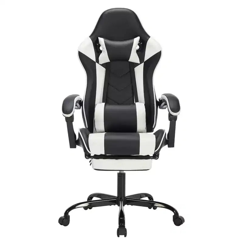 Okak Modern Adjustable Swivel Gamer Chair with Headrest & Lumbar Support,High Ergonomic Task Chair Computer Chair for Adults