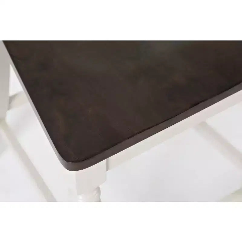 Jofran, Tabouret de bar à lattes en caoutchouc massif Orchard Park Farmhouse (Lot de 2)