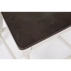 Jofran, Tabouret de bar à lattes en caoutchouc massif Orchard Park Farmhouse (Lot de 2)