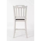 Jofran, Tabouret de bar à lattes en caoutchouc massif Orchard Park Farmhouse (Lot de 2)