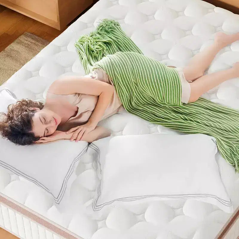 Matelas hybride Whisen 14 King, matelas ergonomique de luxe, matelas en mousse à mémoire de forme, ressorts ensachés